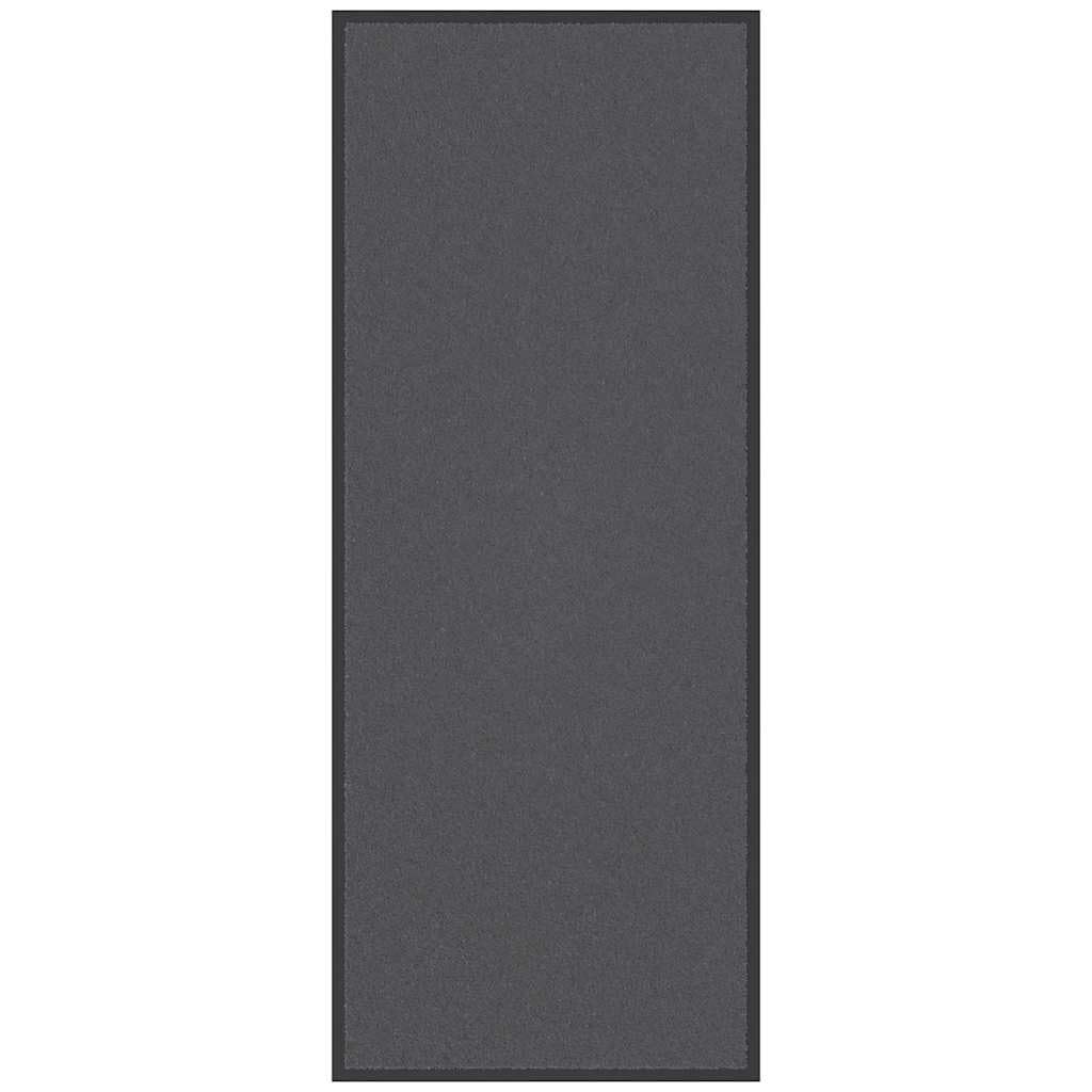 vidaXL Heim & Garten Fußmatte Schwarz 40x60 cm Polypropylen