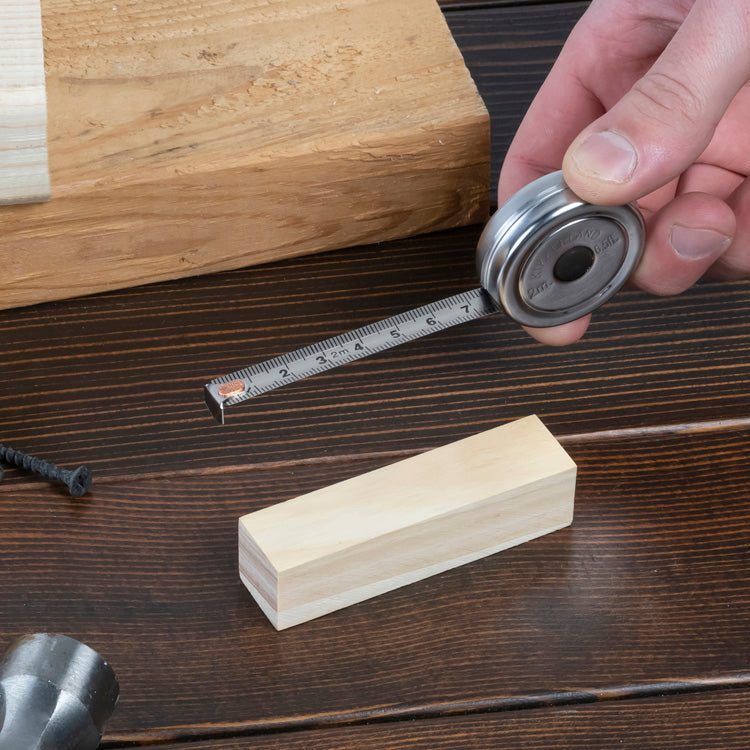 Kikkerland Tools Mini Rollbandmaß 2 m Edelstahl