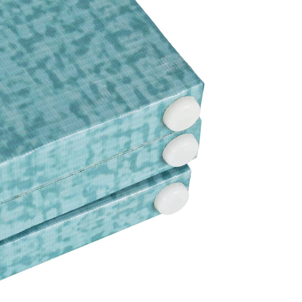 vidaXL Möbel Raumteiler 120x170 cm Blau Schmetterling 3-teilig