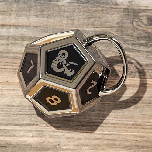 Paladone Drinkware D12 Würfel Becher Dungeons Dragons Keramik
