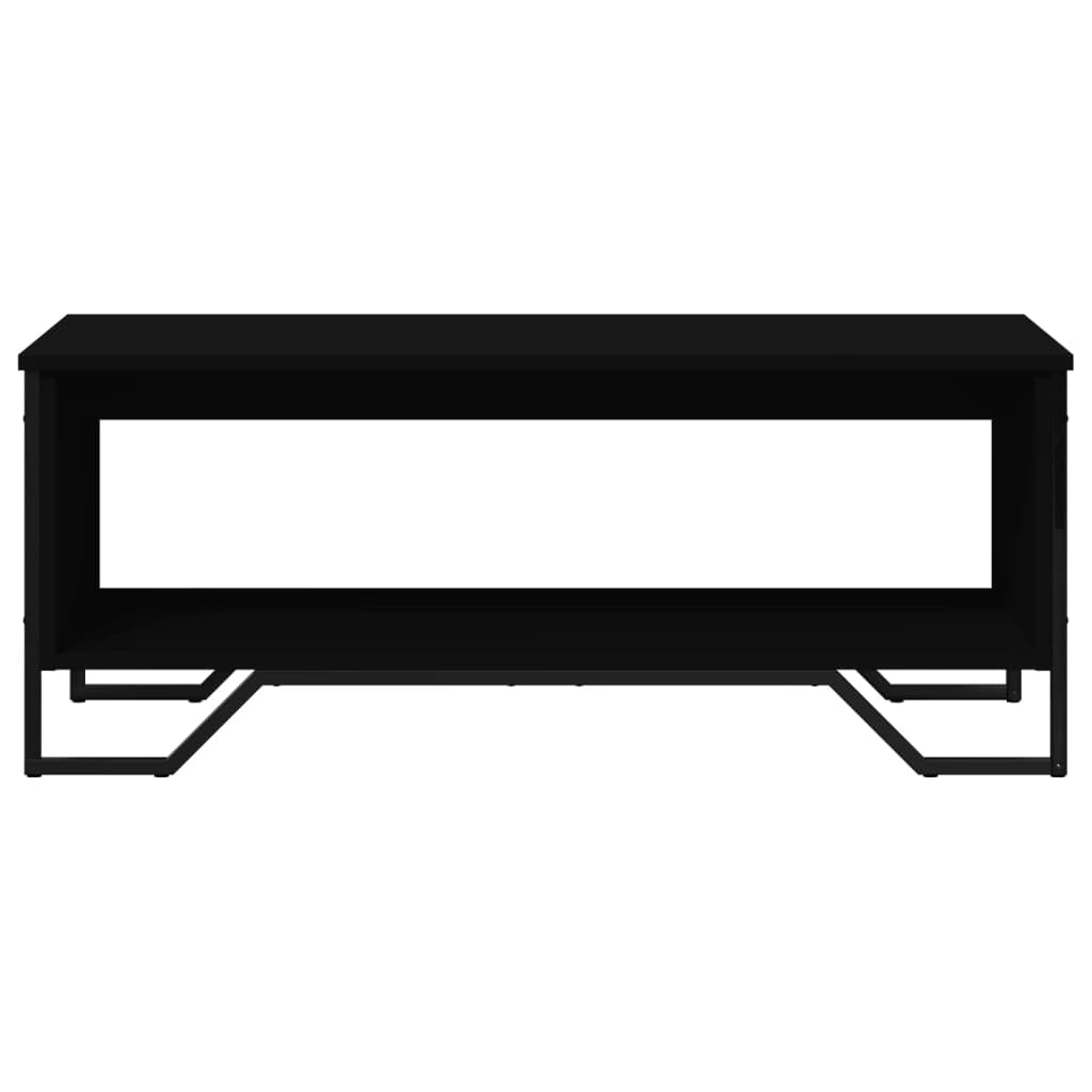 vidaXL Möbel Couchtisch Schwarz 100x51x40 cm Holzwerkstoff