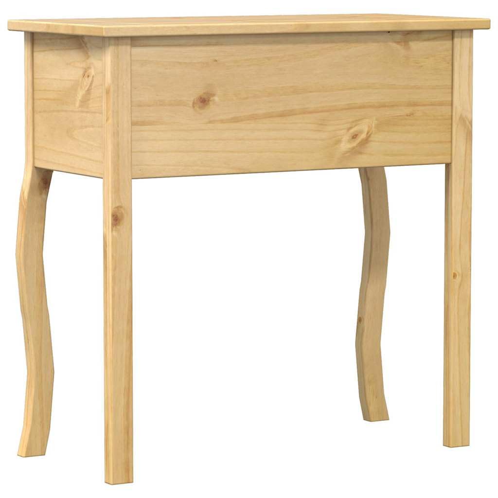 vidaXL Konsolentisch Corona 73x35x73 cm Kiefer Beige