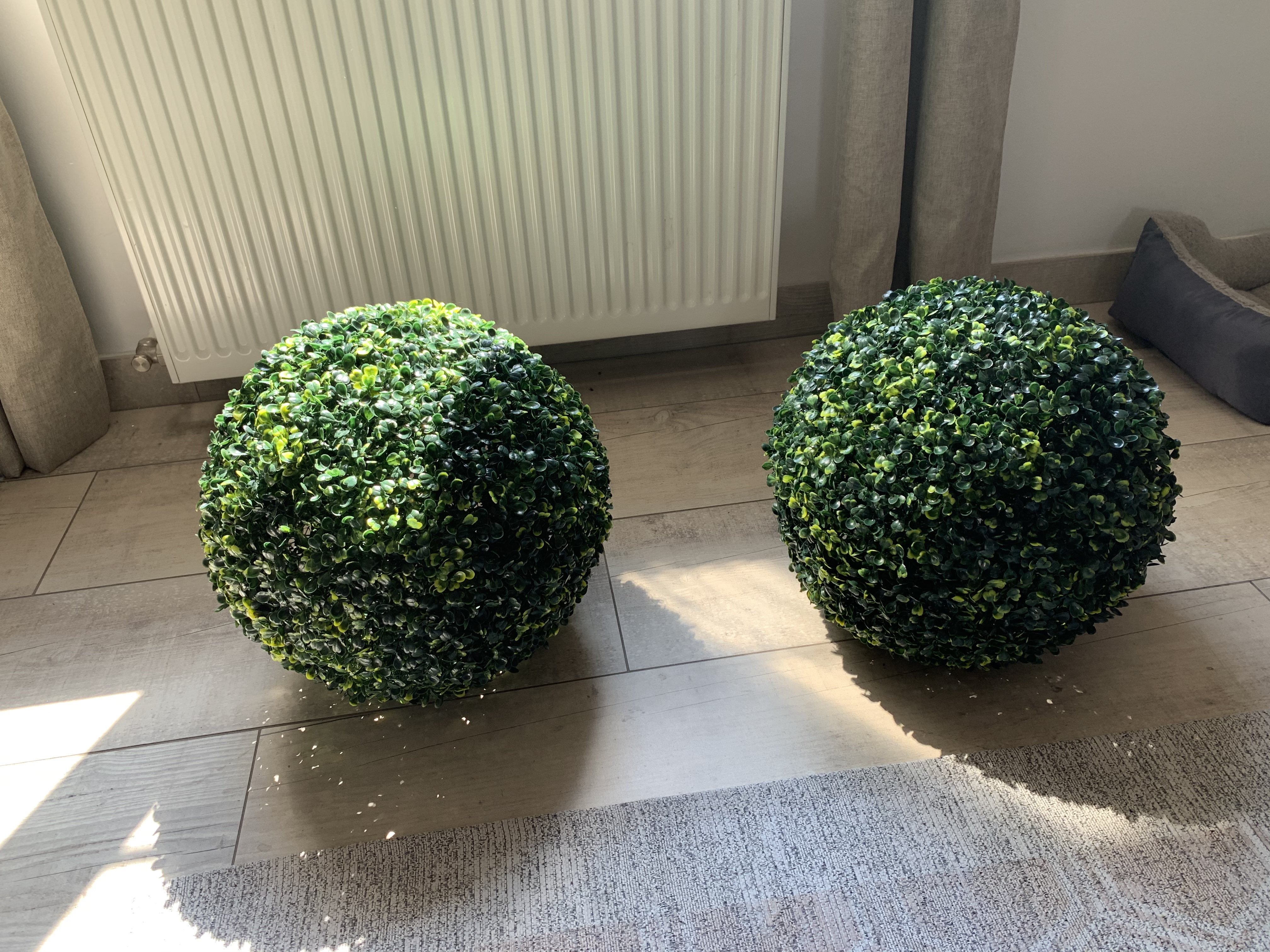 vidaXL Heim & Garten Buchsbaumkugeln 27 cm 2er Set künstlich