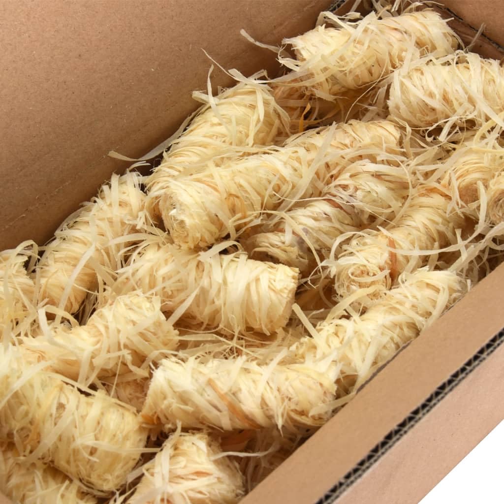vidaXL Feueranzünder Bio 5 kg Holzwolle ca. 375 Stück
