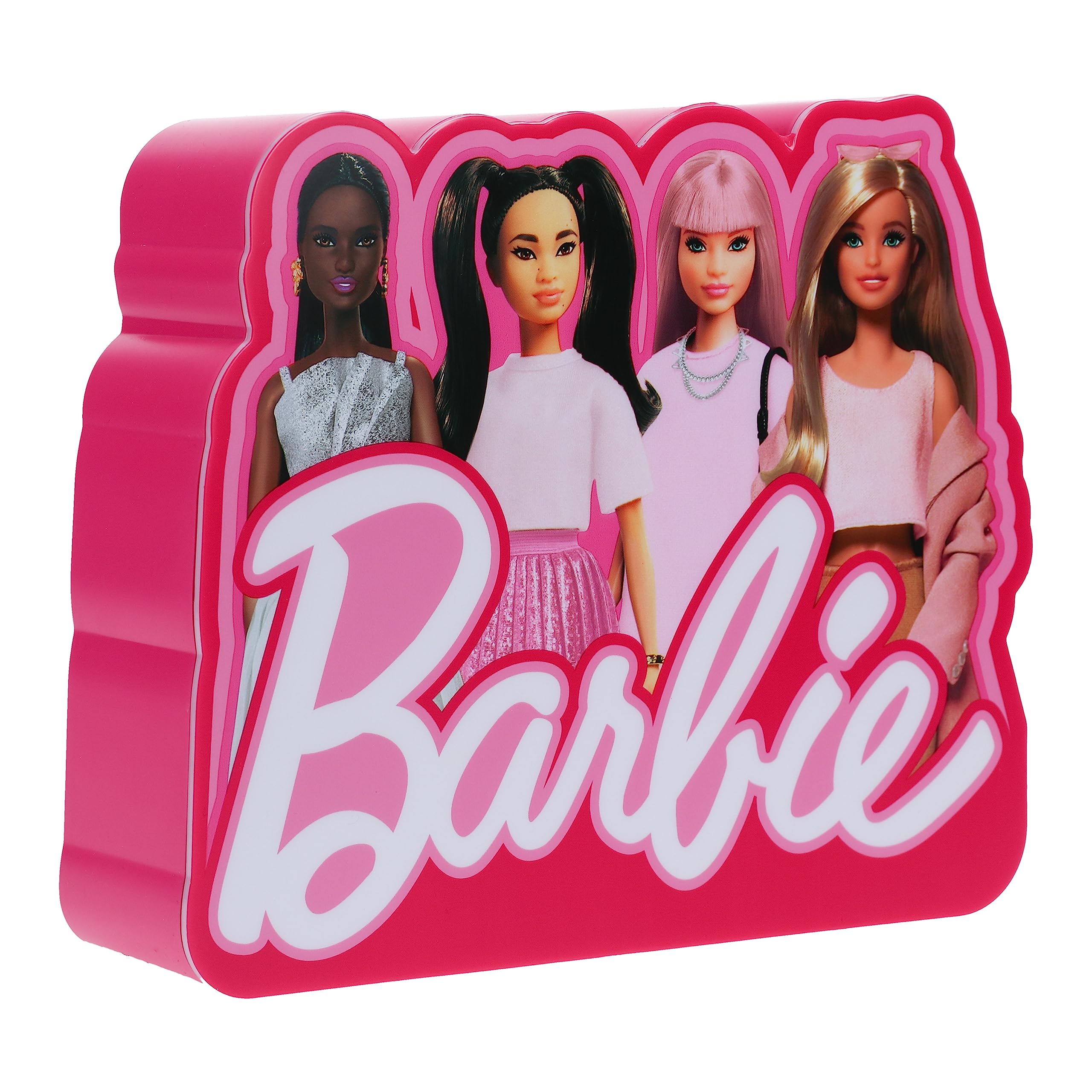 Paladone Lighting Barbie Box Licht 16 cm batteriebetrieben rosa