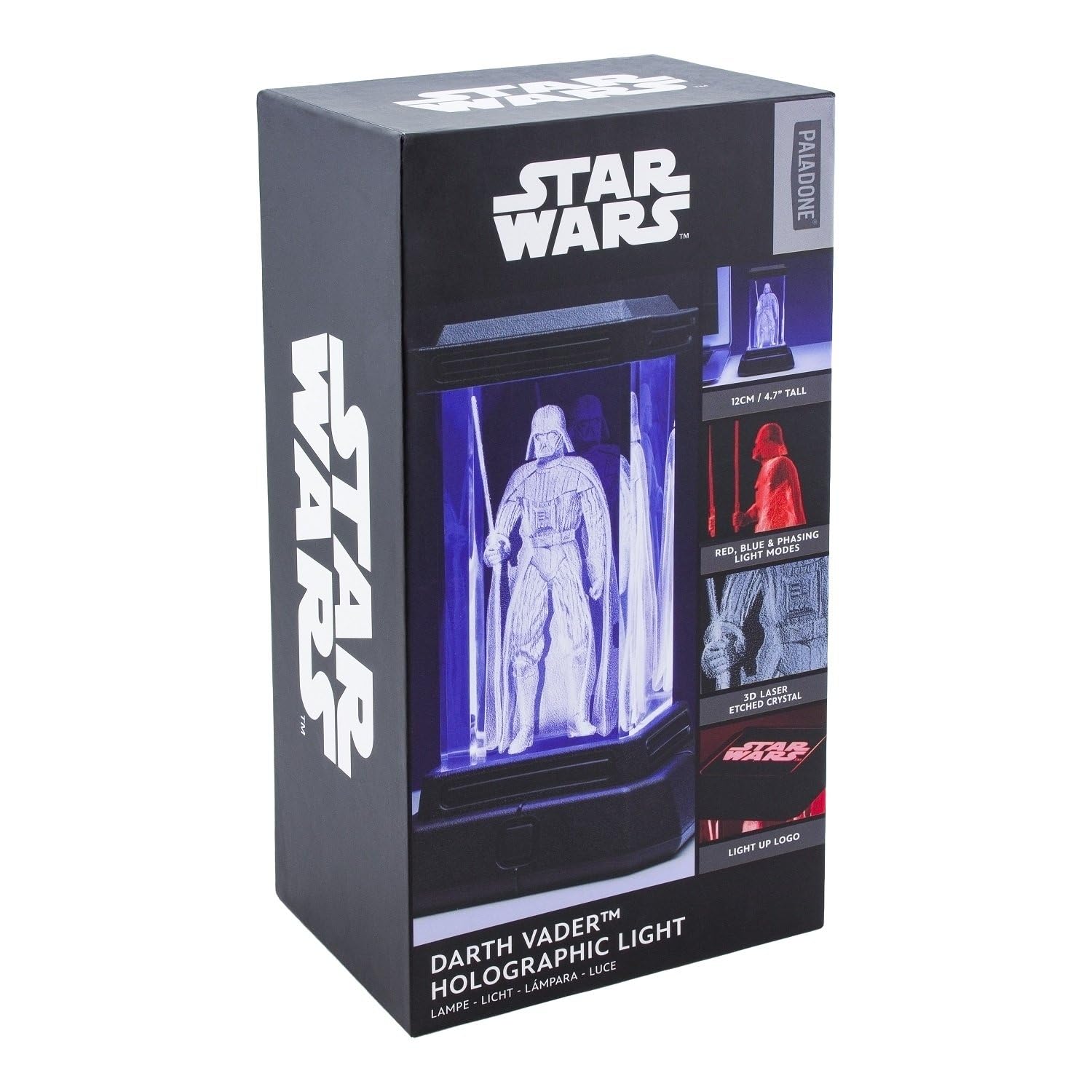 Paladone Darth Vader Holographisches Licht Lampe rot 13 cm