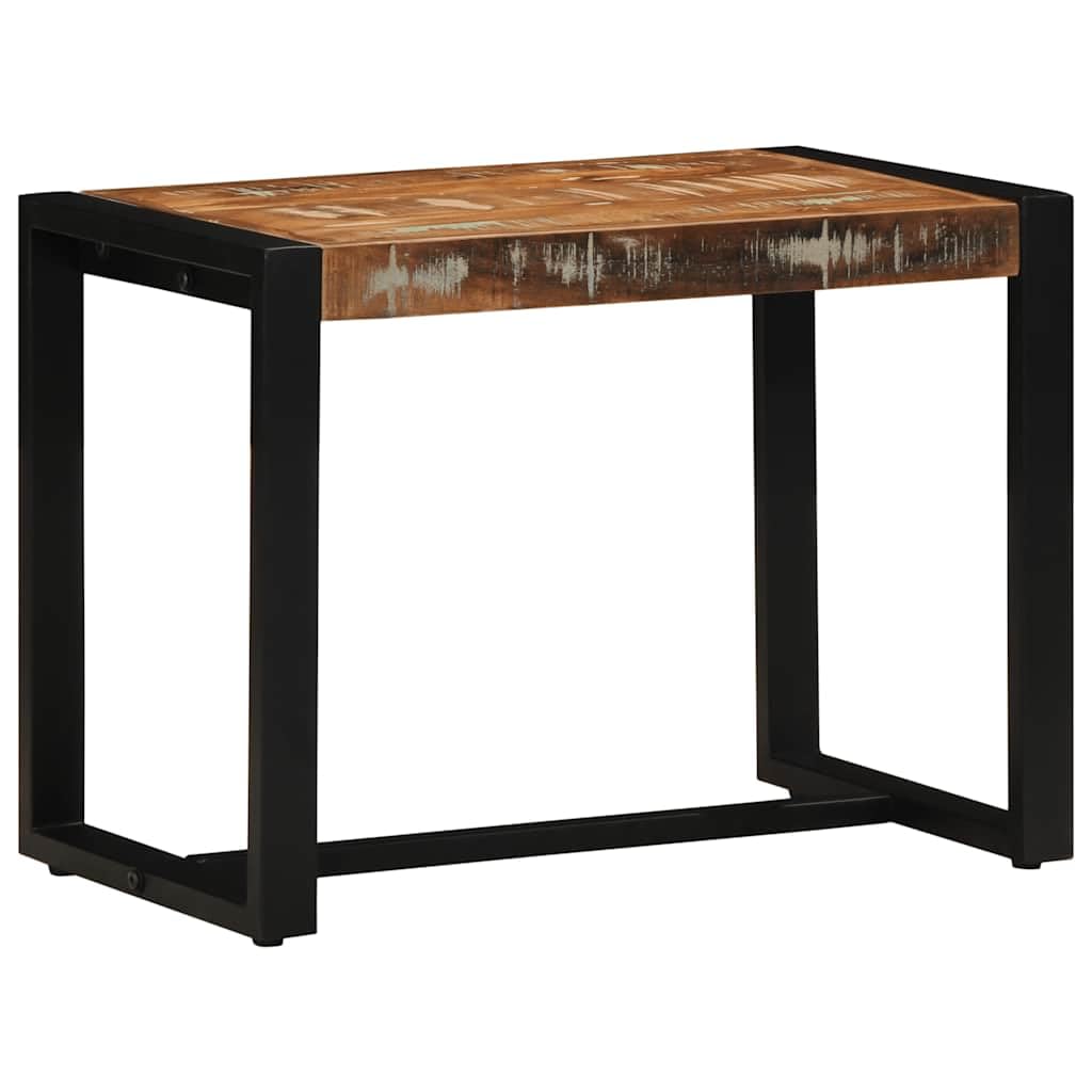 vidaXL Bank 60x35x45 cm Altholz Massivholz Sitzbank Bunt