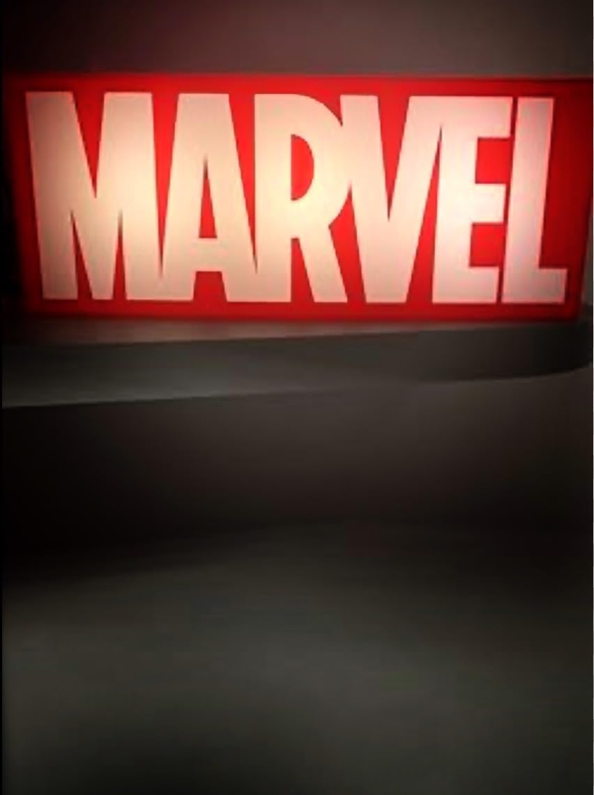 Paladone Lighting Marvel Logo Leuchtschild mit 2 Modi