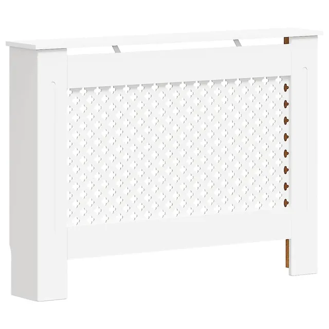 vidaXL Heizkörperabdeckung Weiß 112x19x81,5 cm MDF