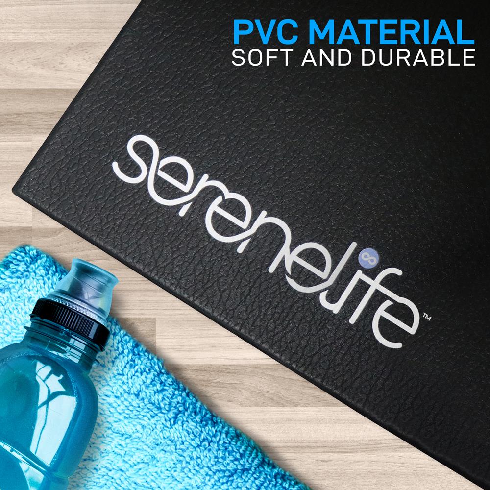 Serenelife Fitness Matte Bodenschutz 91x183cm 6mm PVC