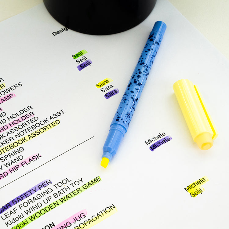 Kikkerland Erasable Highlighters Textmarker 4er radierbar