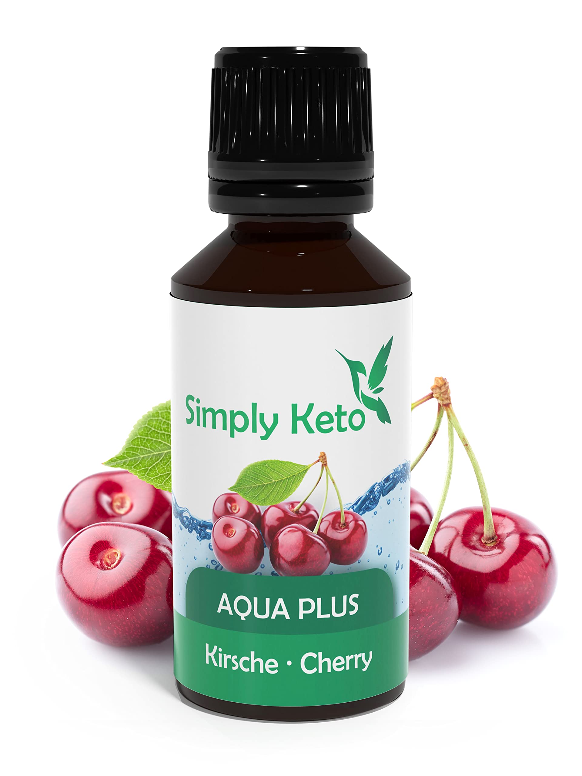 Simply Keto Aqua Plus Flavour Drops Kirsche 30ml zuckerfrei