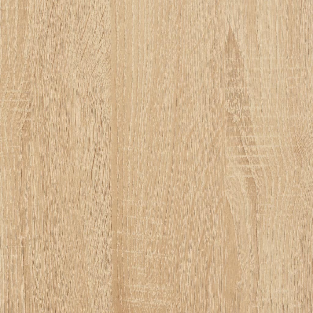 vidaXL TV-Schrank 100x40x50 cm Holz Braun 4 Fächer