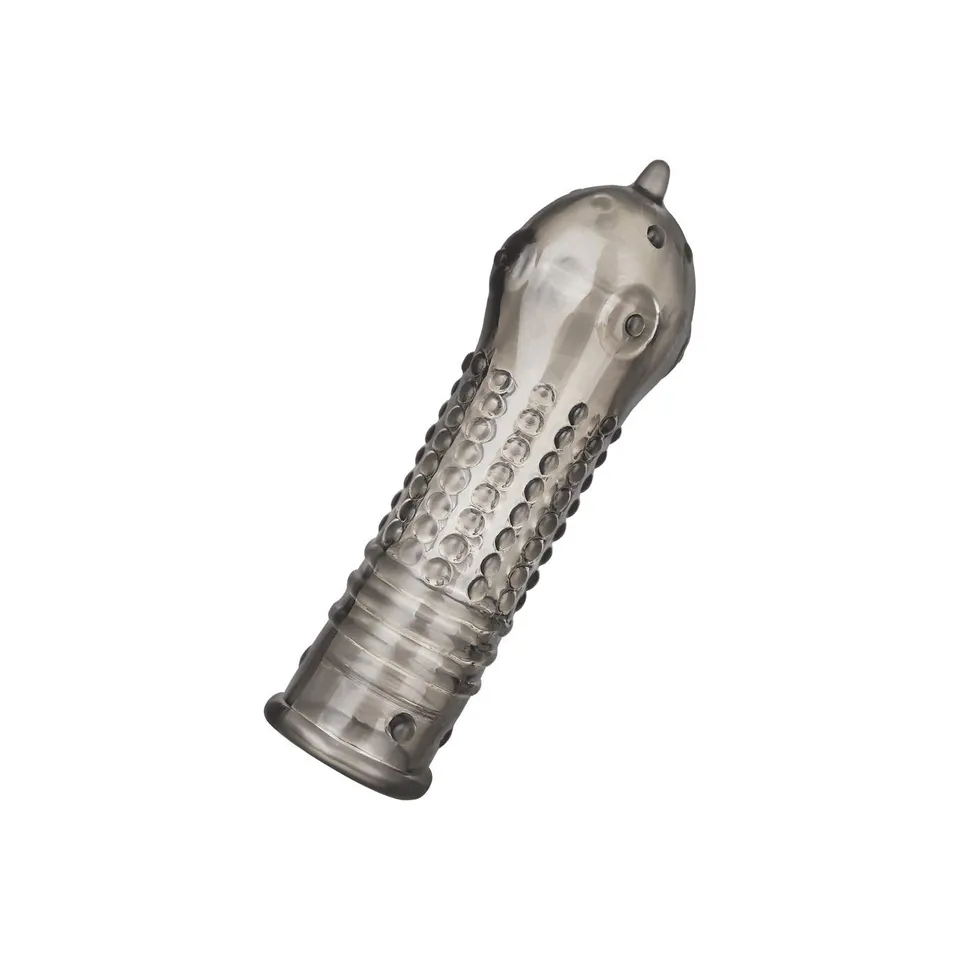 EIS Masturbatoren Penishülle genoppt schwarz 15 cm