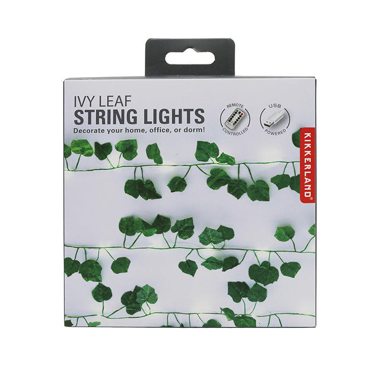 Kikkerland Home Ivy Lichterkette LED 3m USB Fernbedienung