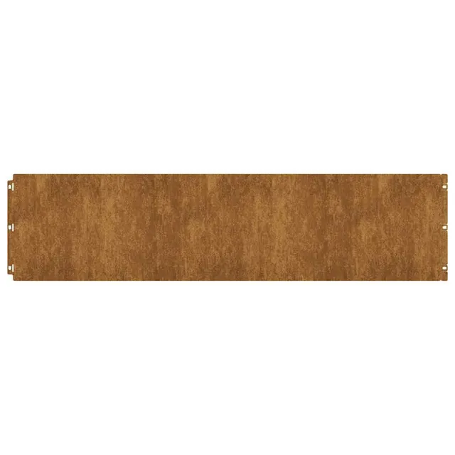 vidaXL Heim & Garten Rasenkanten 20 Stk 103x25 Stahl Rost