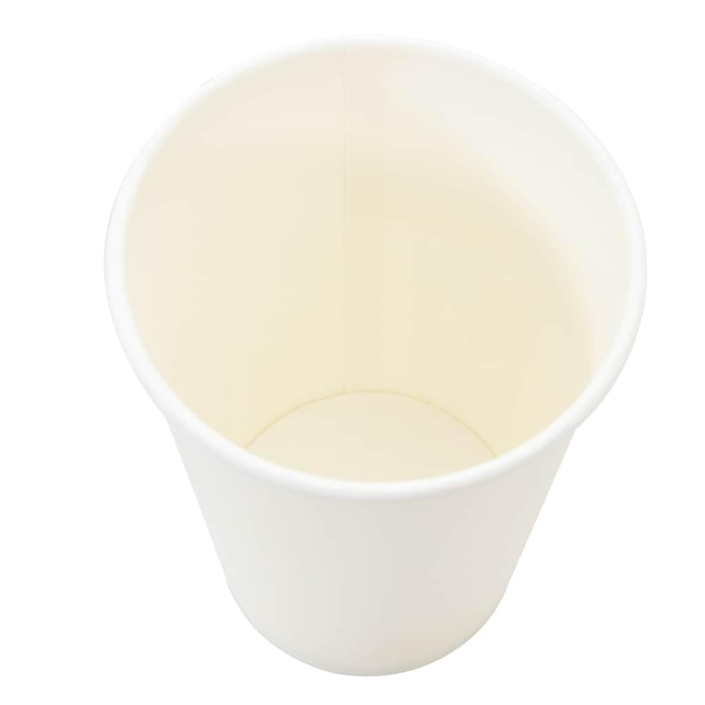 vidaXL Pappbecher mit Deckel 4oz 100ml 1000 Stück für Espresso