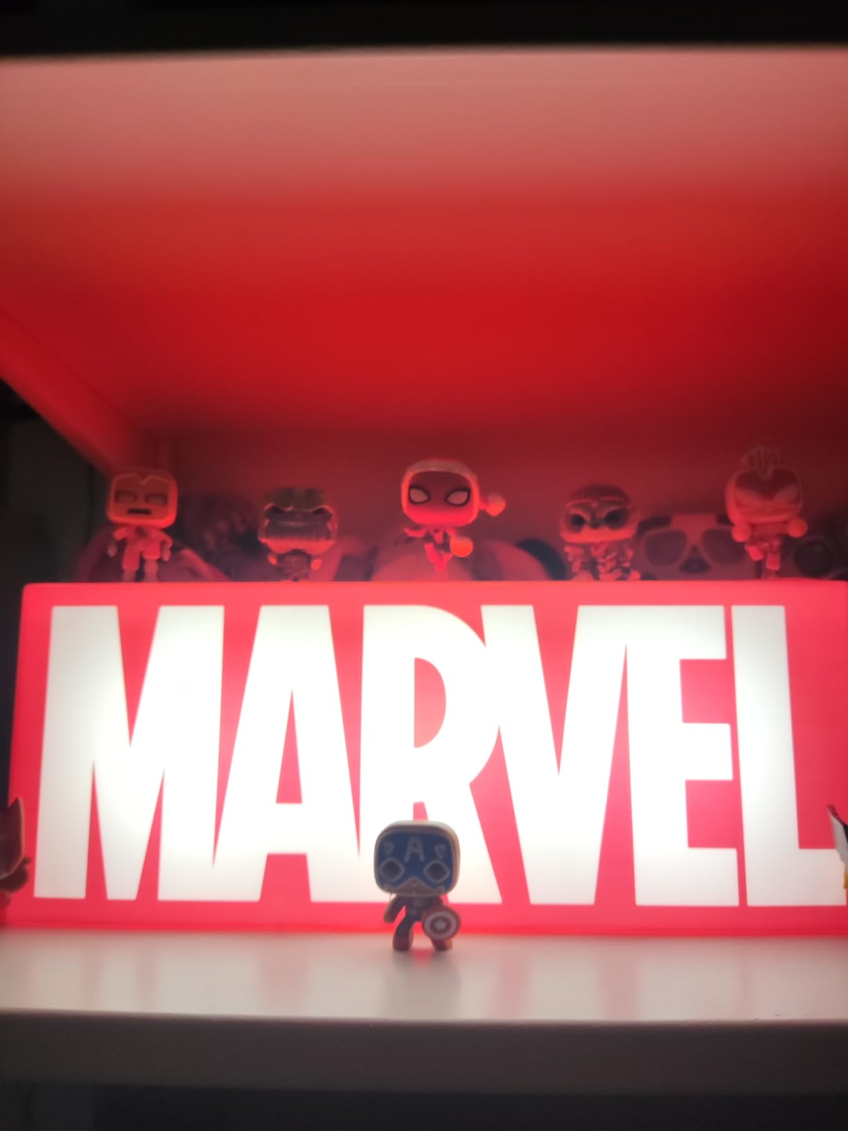 Paladone Lighting Marvel Logo Leuchtschild mit 2 Modi