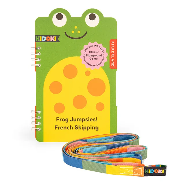 Kidoki Frog Jumpsies Hüpfseil Gummitwist mit Anleitung
