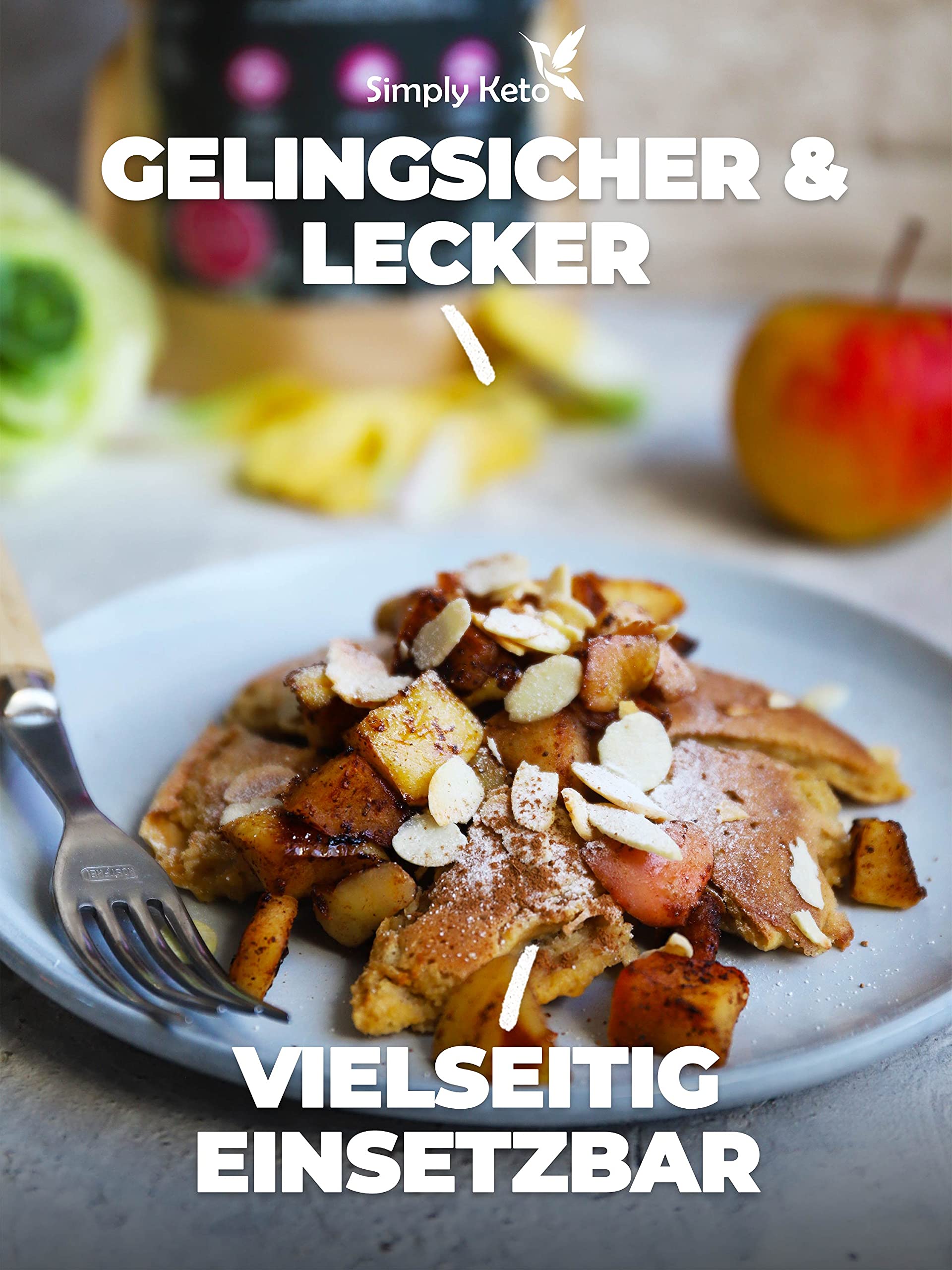 Simply Keto Pancake Mix Backmischung Low Carb 285 g glutenfrei