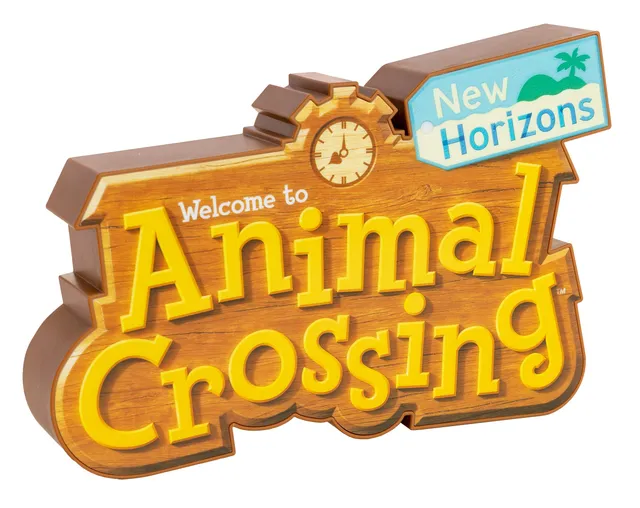 Paladone Animal Crossing Logo Light Lampe 2 Modi