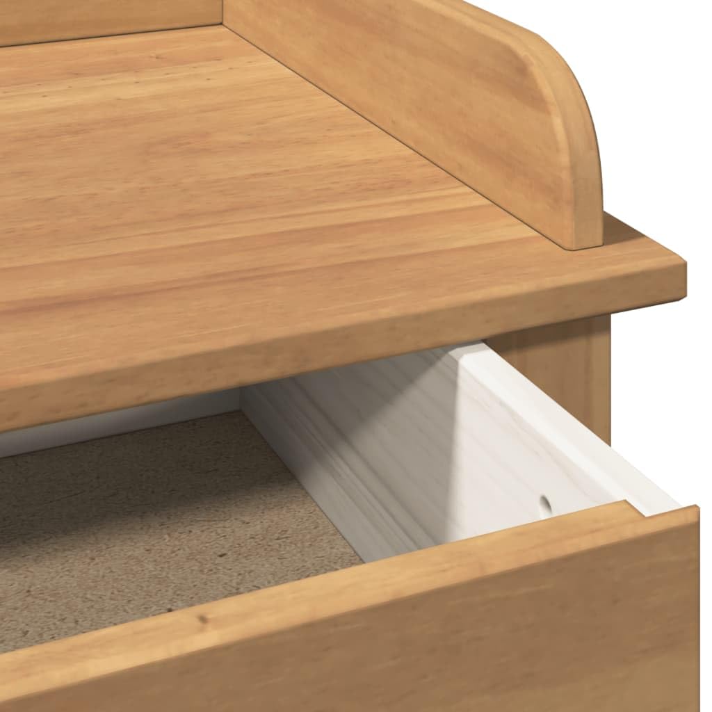 vidaXL Möbel Panama Weinschrank Kiefer 57x40x111,5 cm 9 Flaschen