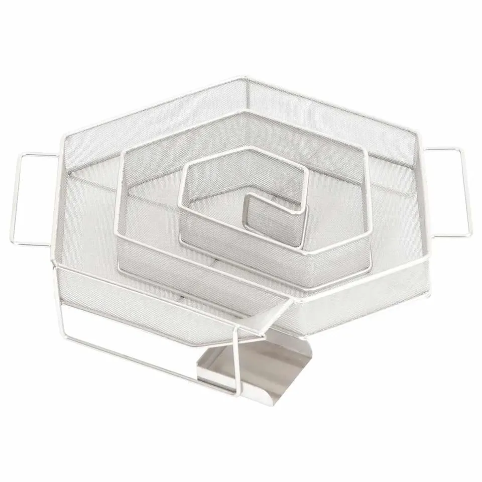 vidaXL Kaltrauchgenerator 6-Seitig Edelstahl 22,5 cm
