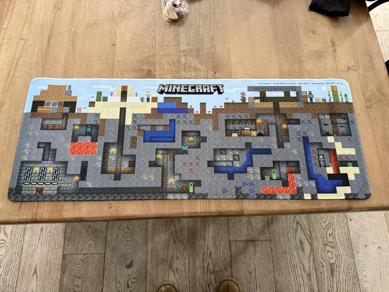 Paladone Minecraft Creeper Schreibtischmatte XXL Gamer