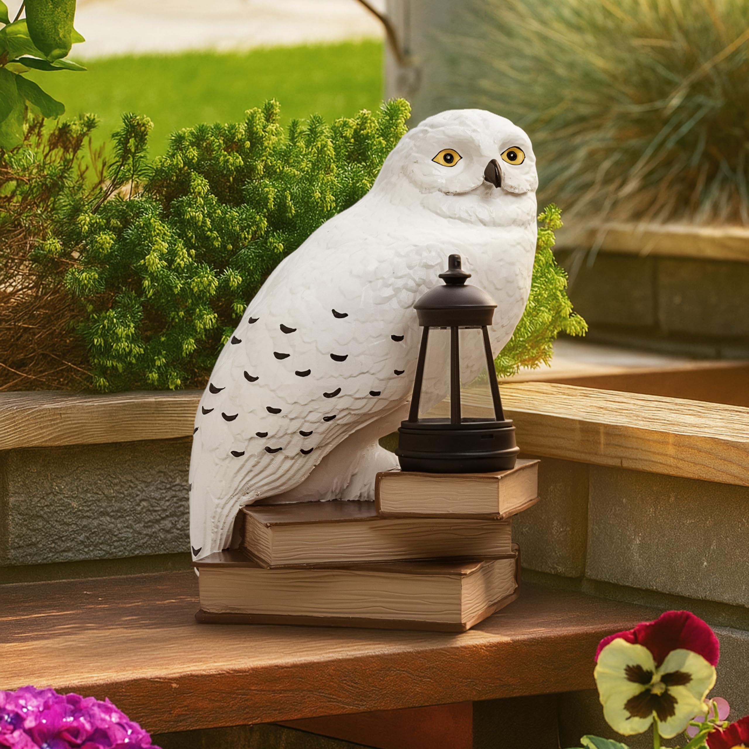 Paladone Harry Potter Hedwig Gnome Light Solar Garten