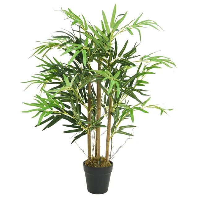 vidaXL Bambusbaum künstlich 80 cm 500 Blätter grün