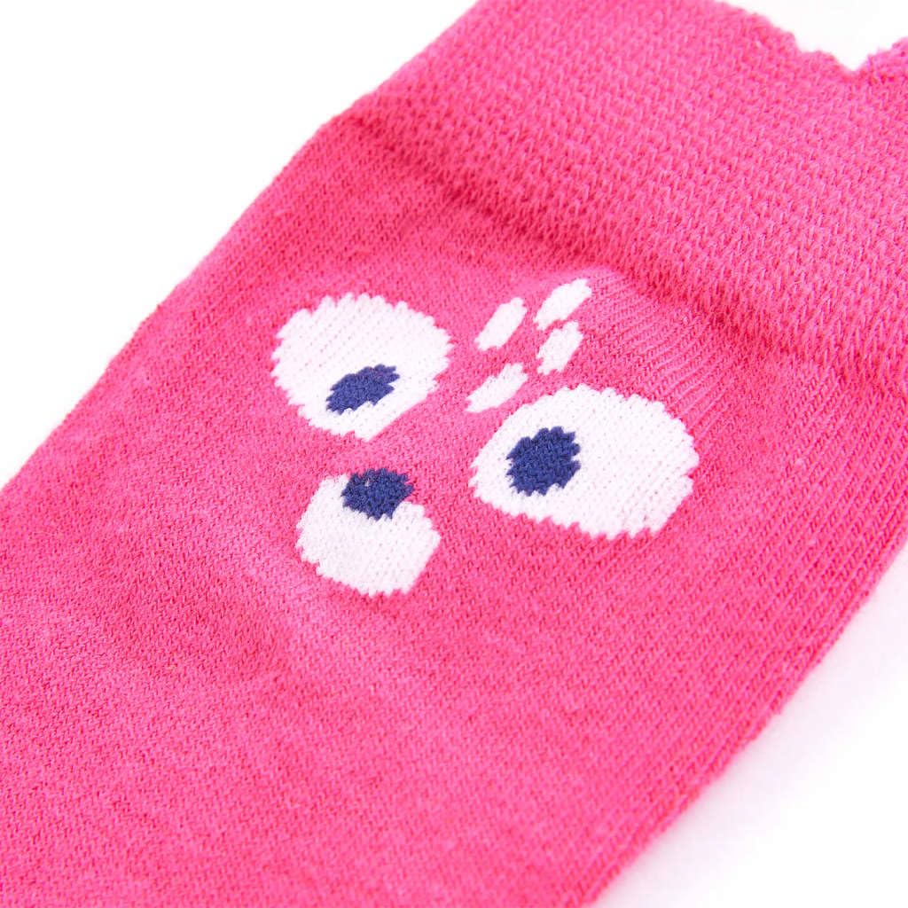 vidaXL Baby & Kleinkind Kindersocken 5 Paar 23-26 Tier-Design Baumwolle