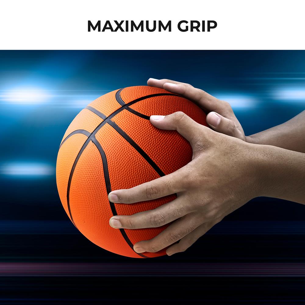 Serenelife Game Tables Basketball Gr.7 Gummi 4er-Set Outdoor