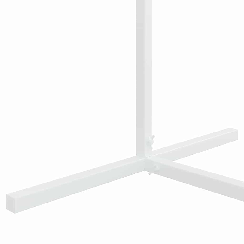 vidaXL Heim & Garten Hochzeitsbogen Weiß Stahl 150x200 cm