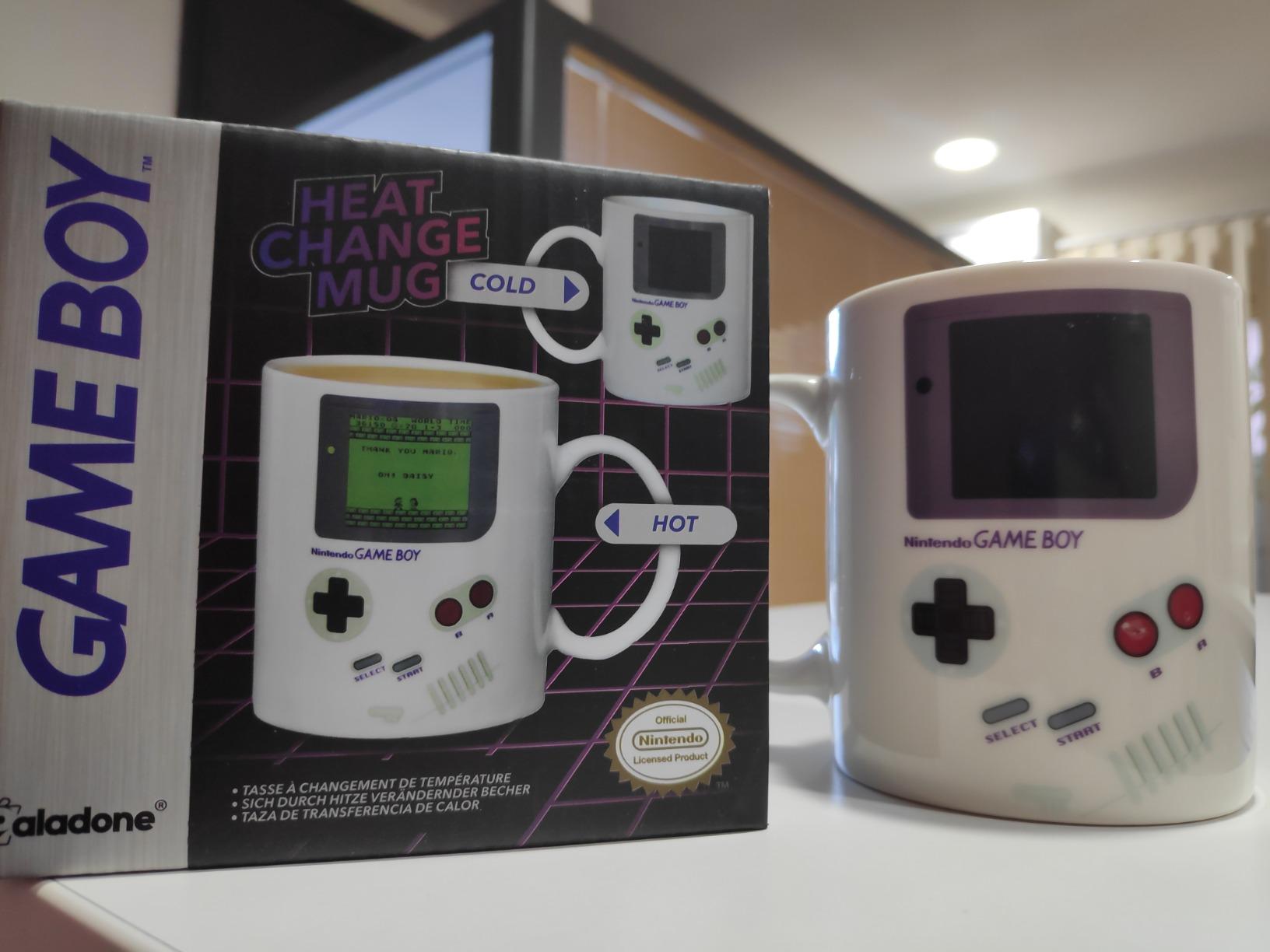 Paladone Gameboy Thermoeffekt Tasse 290 ml Farbwechsel
