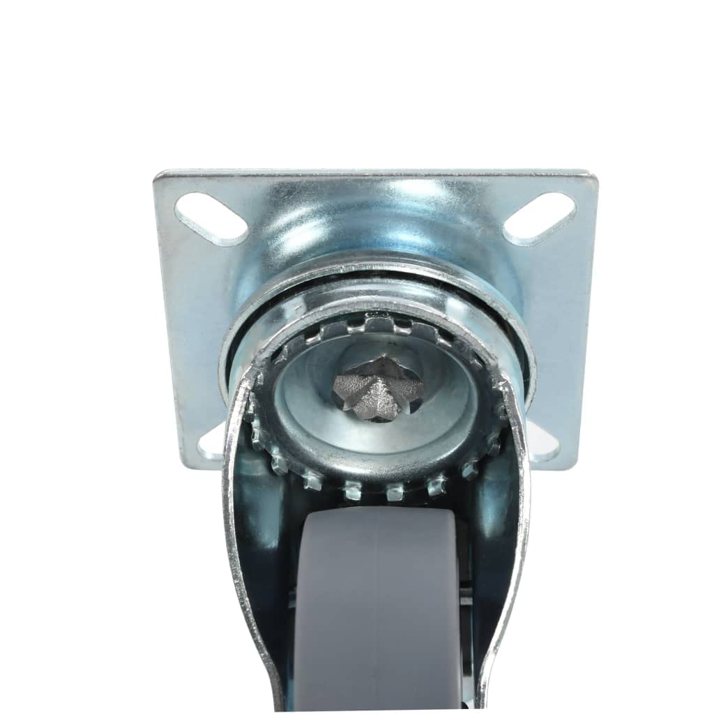 vidaXL Lenkrollen 75 mm Doppelrollen 32er-Set 45 kg