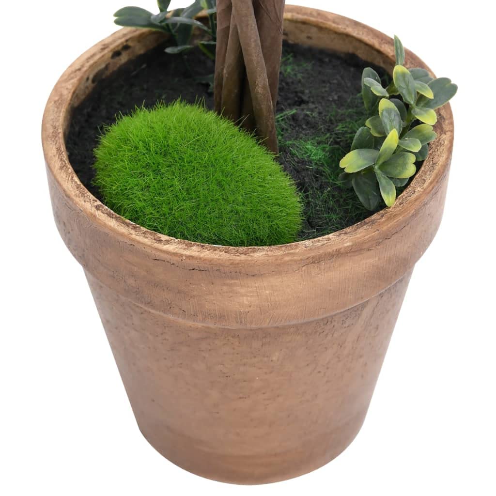 vidaXL Heim & Garten Künstlicher Buchsbaum Kugel 33cm Topf Grün