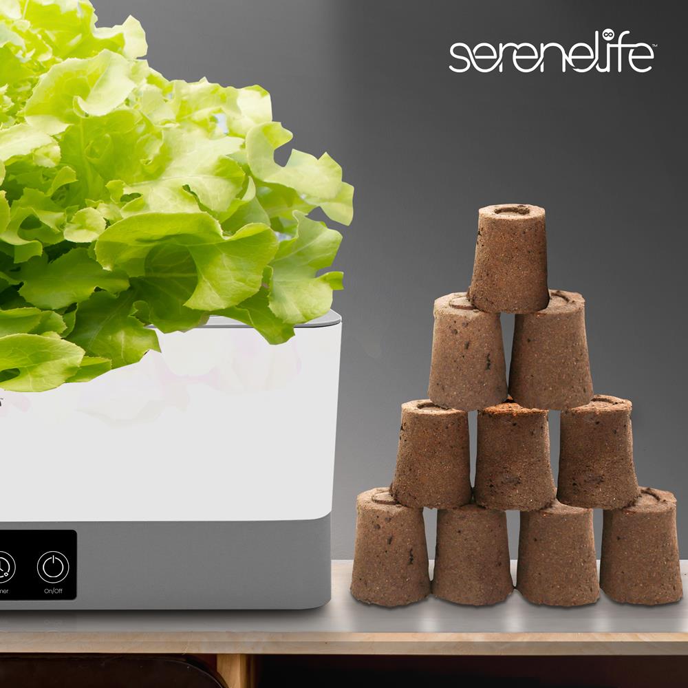 Serenelife Indoor Garden Pods 10er Anzucht schadstofffrei
