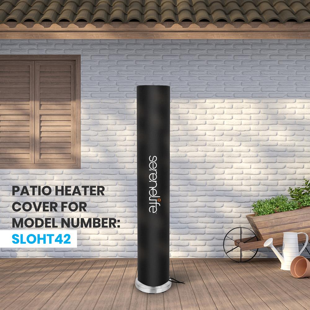 Serenelife Heater Abdeckung Terrassenheizer wasserdicht reißfest