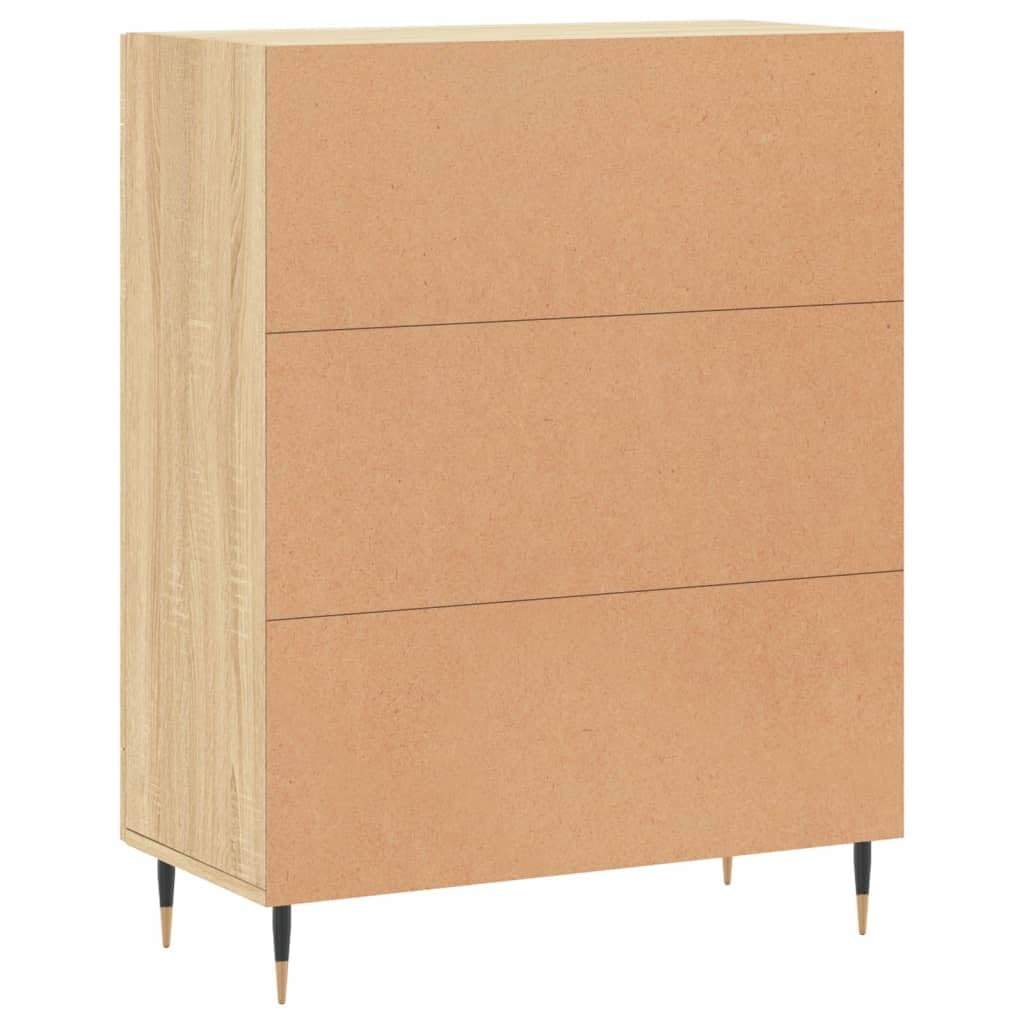 vidaXL Möbel Sideboard Sonoma Eiche 69,5x34x90 cm Schrank