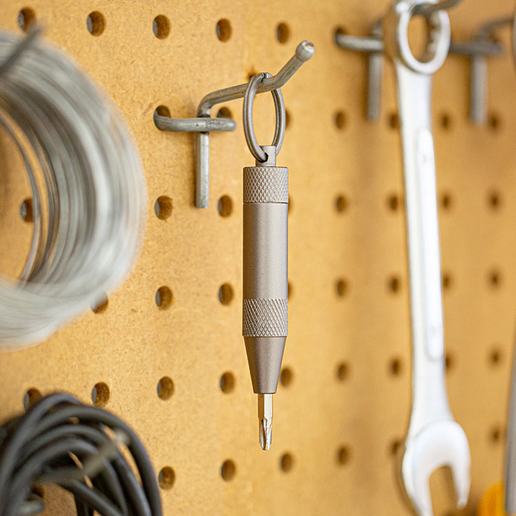 KIKKERLAND Home Screw It! Mini-Schraubendreher 3 Bits Schlüssel