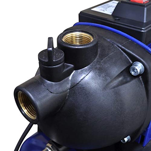 vidaXL Hauswasserwerk 1200 W 3700 L/h 19 L Tank