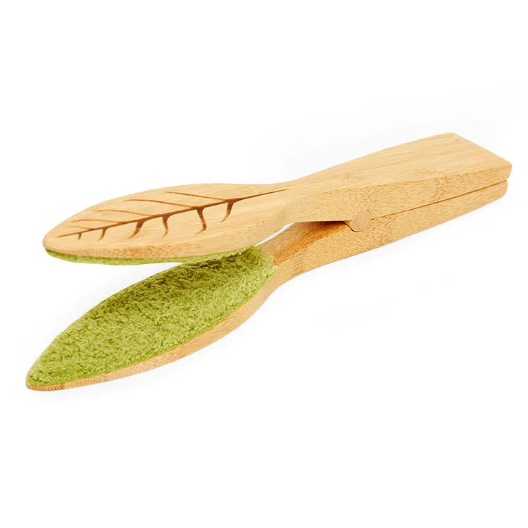 Kikkerland Kitchen Leaf Cleaning Tongs Blattzange Magnet
