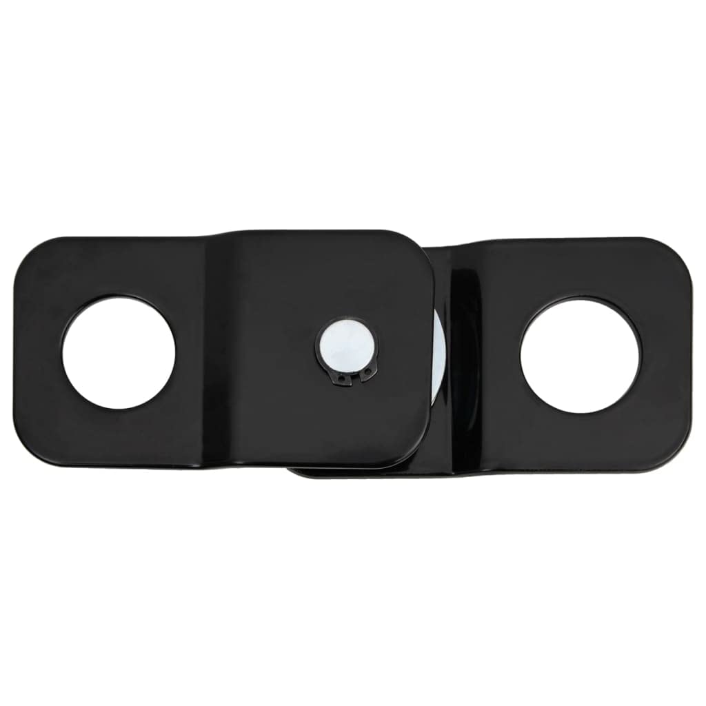 vidaXL Umlenkrolle Seilrolle 4 Tonnen Stahl 1-8 mm