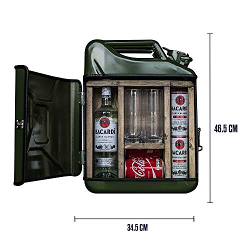 Mikamax Bar & Kitchen Jerrycan Mixgetränke-Bar Kanister-Bar