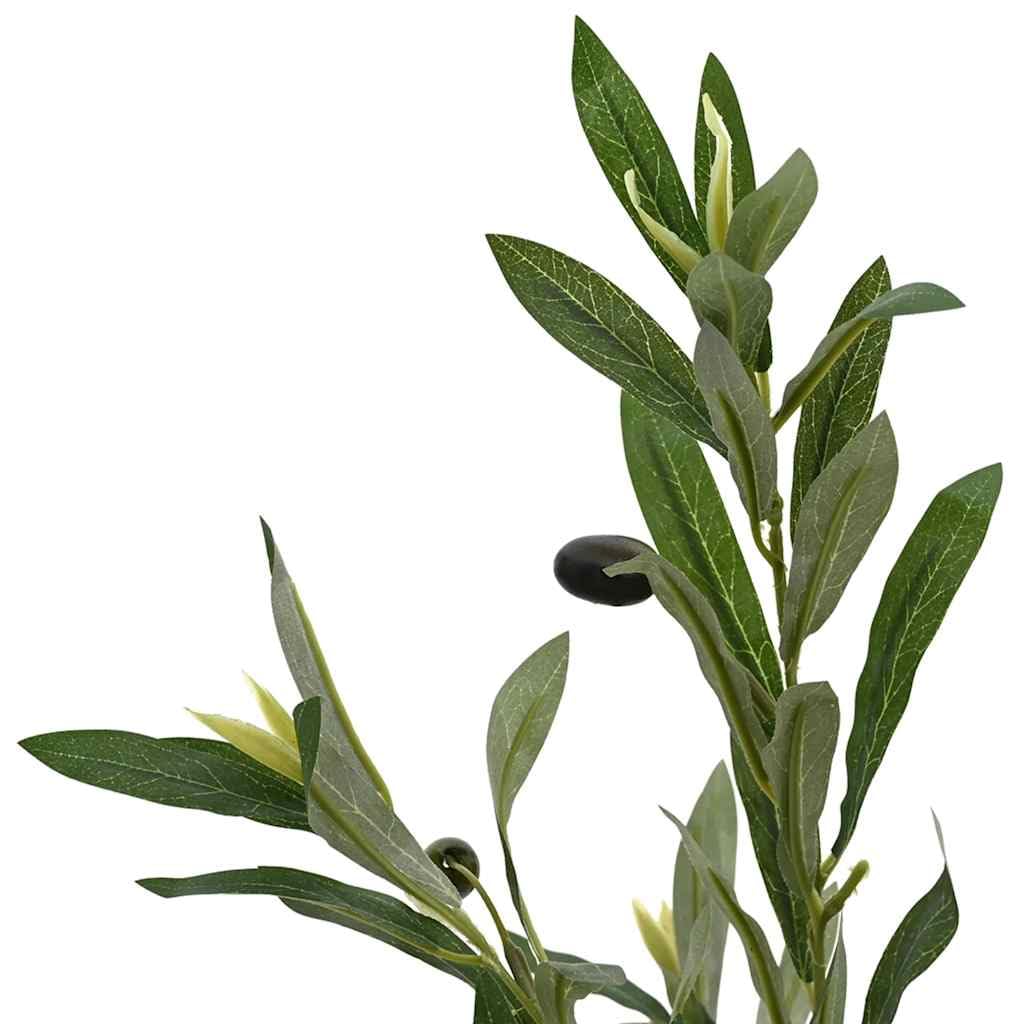 vidaXL Olivenbaum Künstlich 120 cm Kunstpflanze 450 Blätter Grün