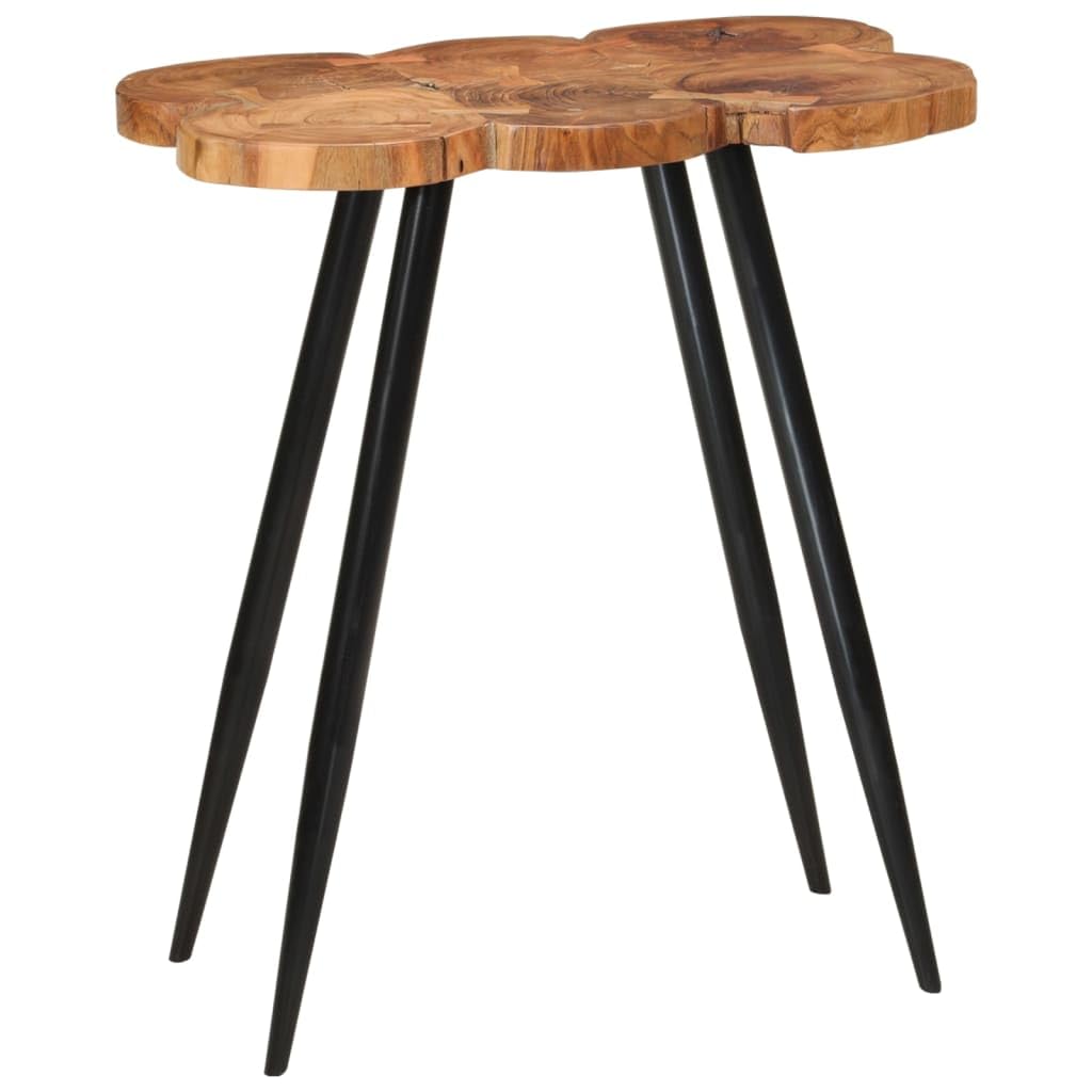 vidaXL Baumstamm-Bartisch 90x54x105 cm Akazie Massivholz