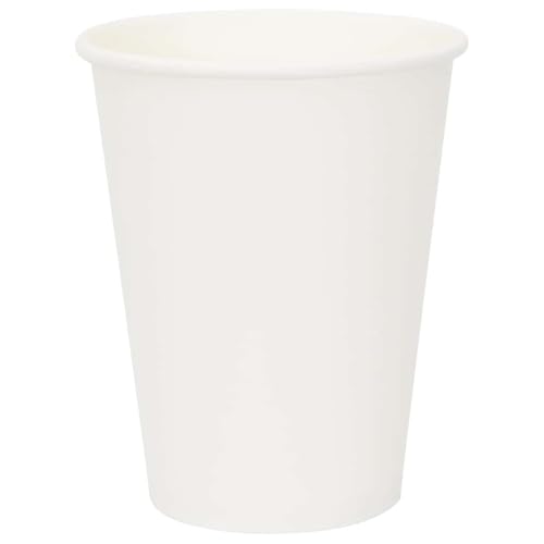 vidaXL Pappbecher 300ml Weiß 1000 Stk. Einweg auslaufsicher