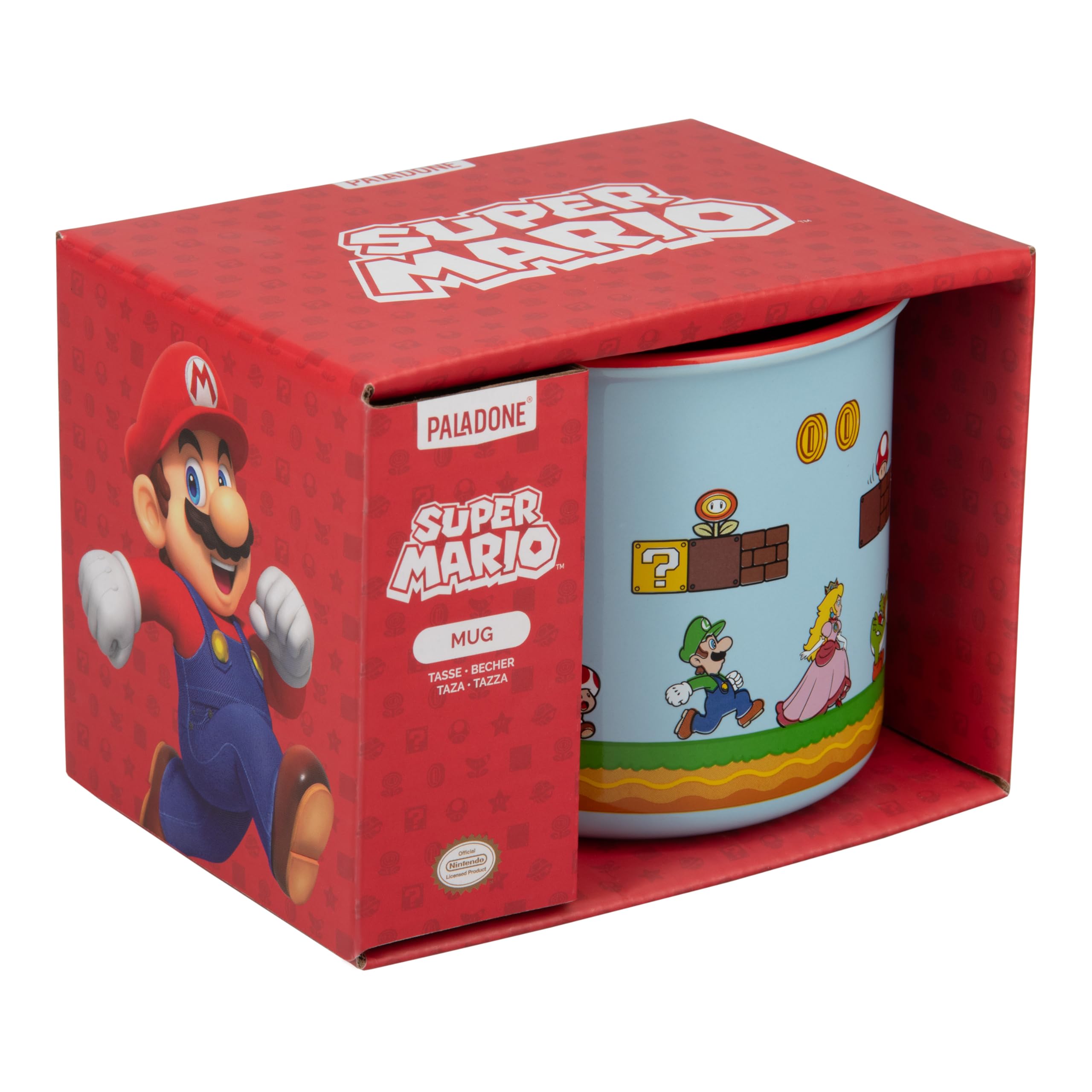 Paladone Super Mario Keramiktasse 350 ml Pilzkönigreich