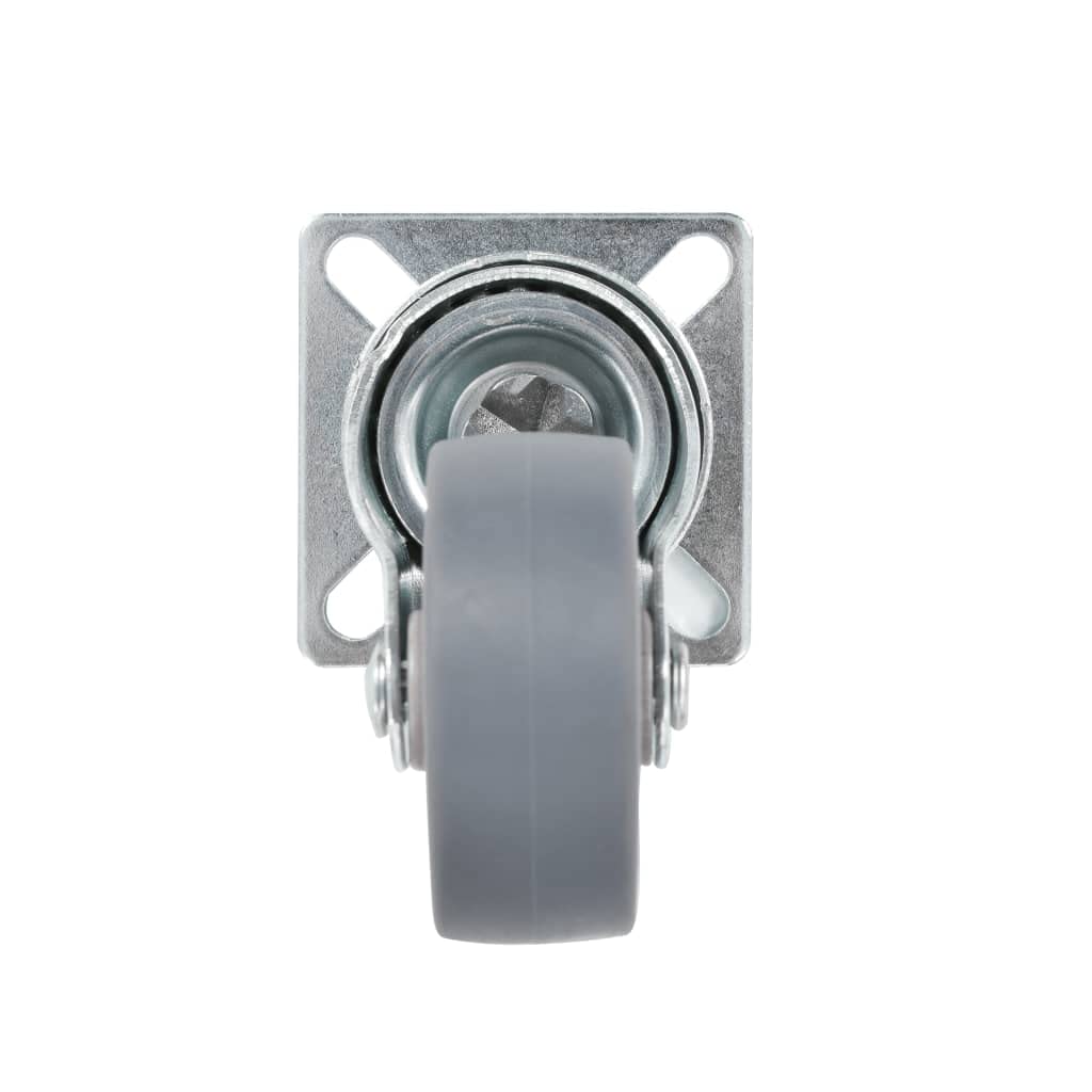 vidaXL Wirtschaft & Industrie Lenkrollen 50 mm 24 Stk. TPR 35 kg