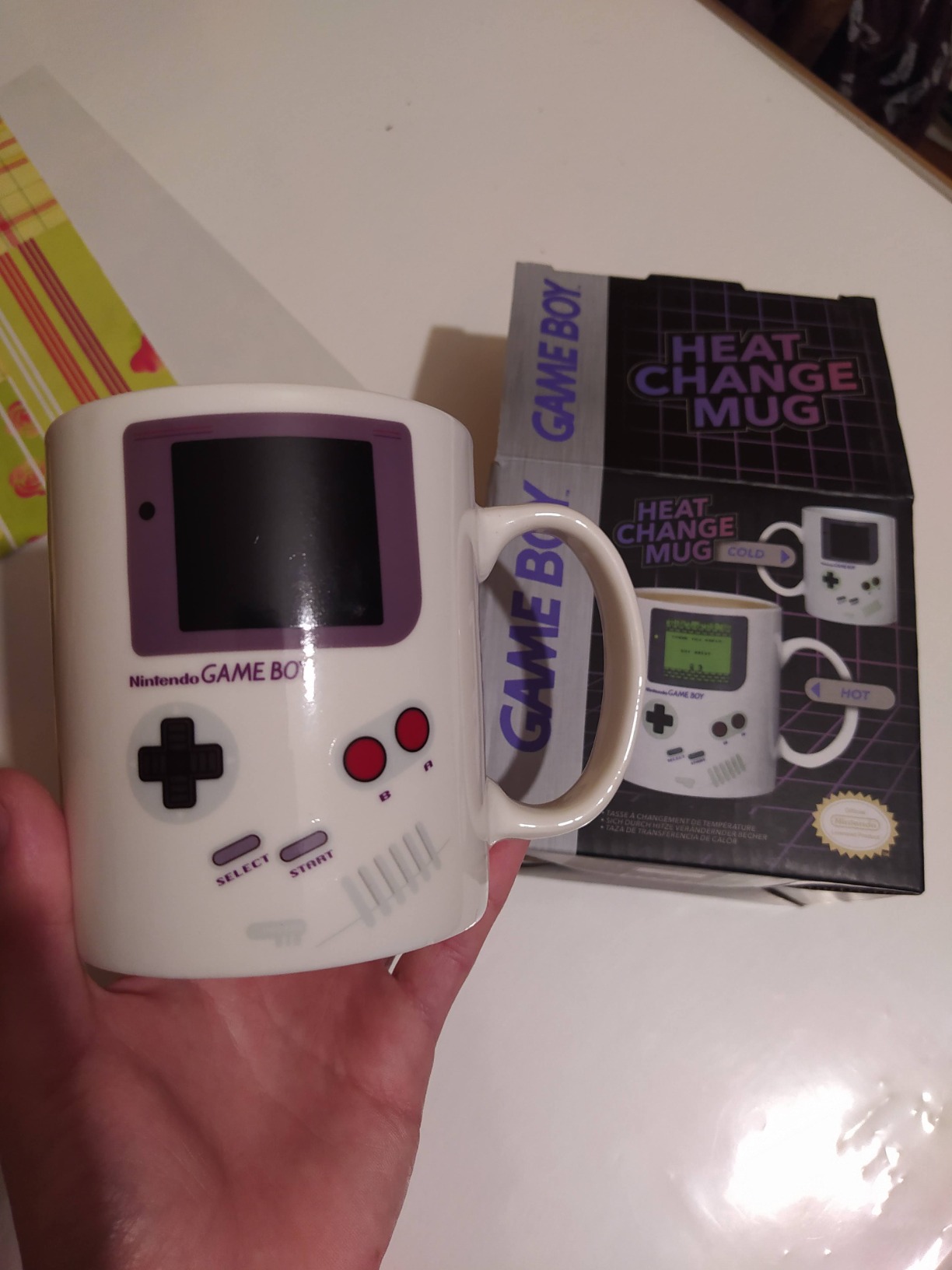 Paladone Gameboy Thermoeffekt Tasse 290 ml Farbwechsel